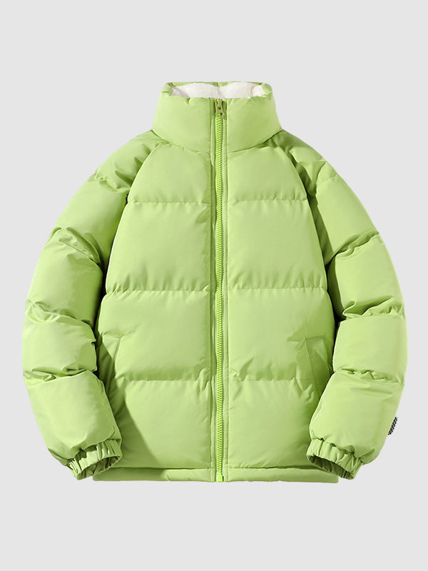 Freddie | Graceful Fleece-Lined Hooded Puffer Jacket