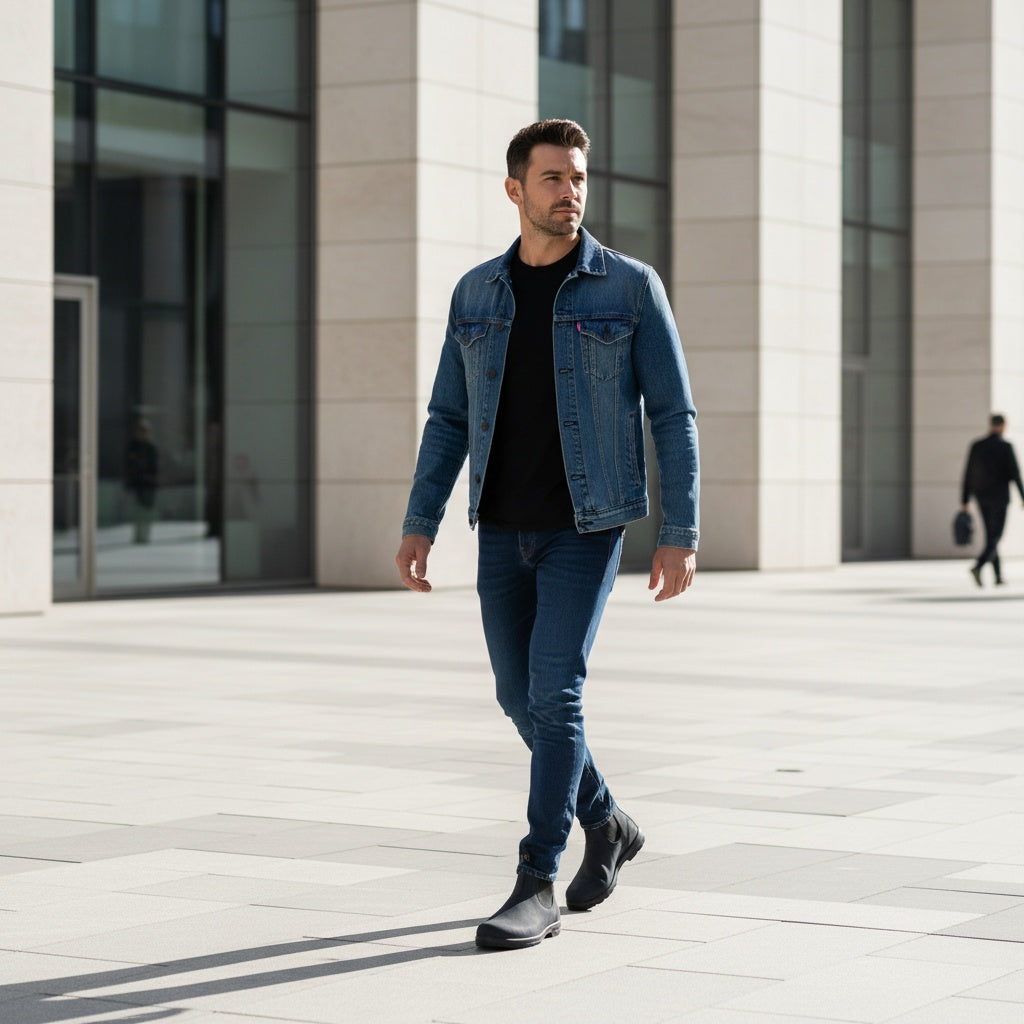 Freddie | Refined Pull-On Chelsea Mens Boots