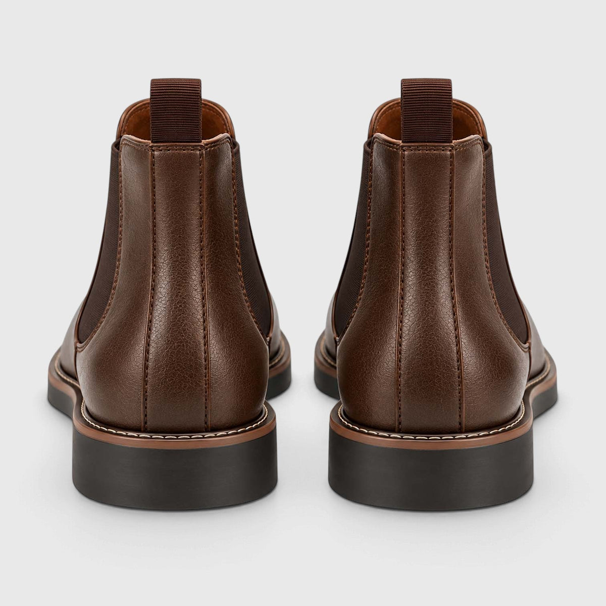 Frederick | Almond Toe Slip-On Chelsea Mens Boots