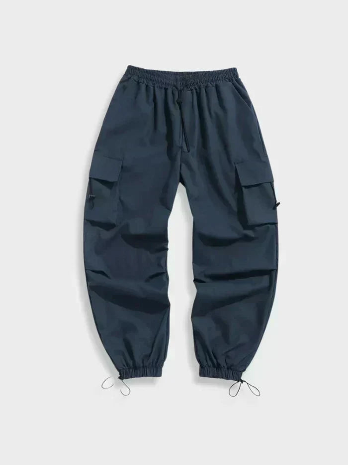 Frederick | Wide Leg Utility Cargo Trousers
