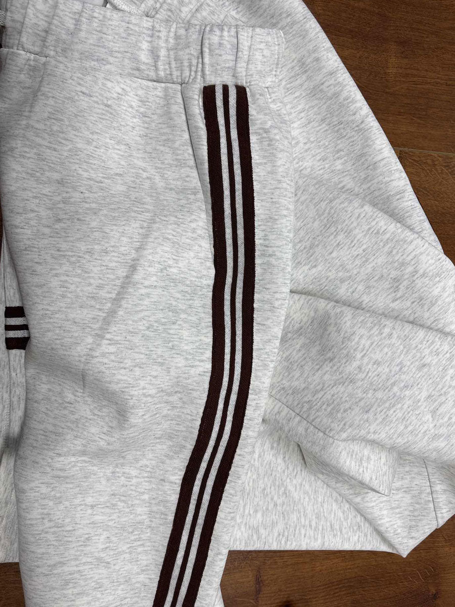 Freya | Effortless Half-Zip Wide-Leg Tracksuit Set