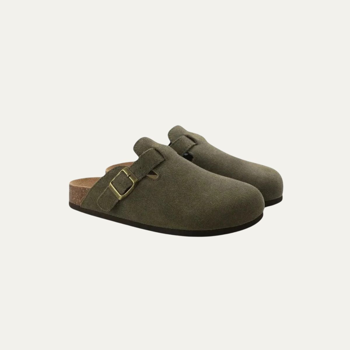 George | Cosy Buckle Moccasin Mens Slippers