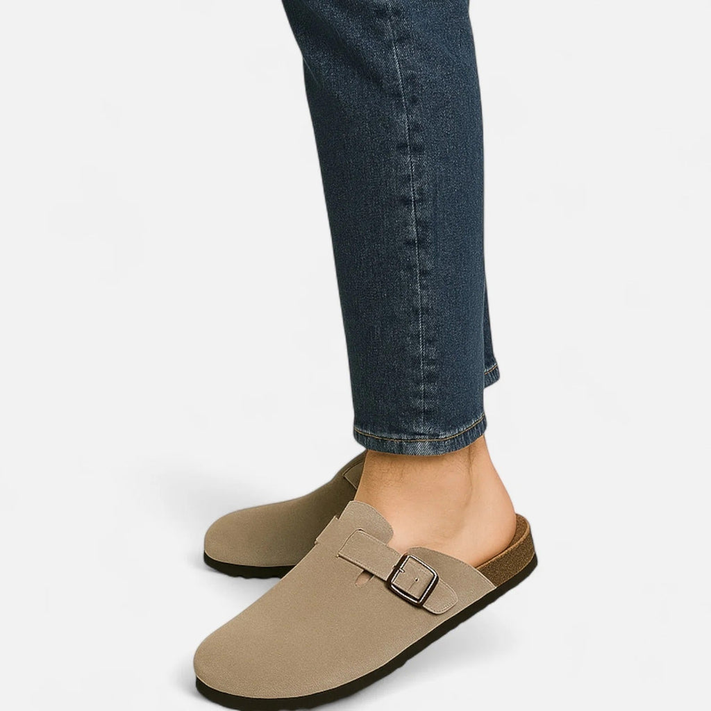 George | Cosy Buckle Moccasin Mens Slippers