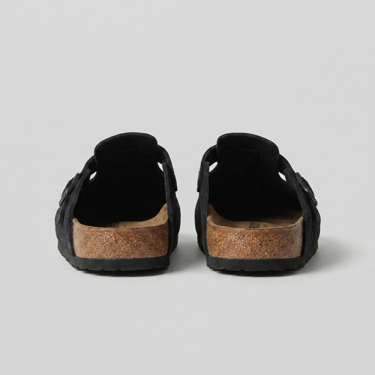 George | Elegant Buckle Strap Slippers Clog Mules