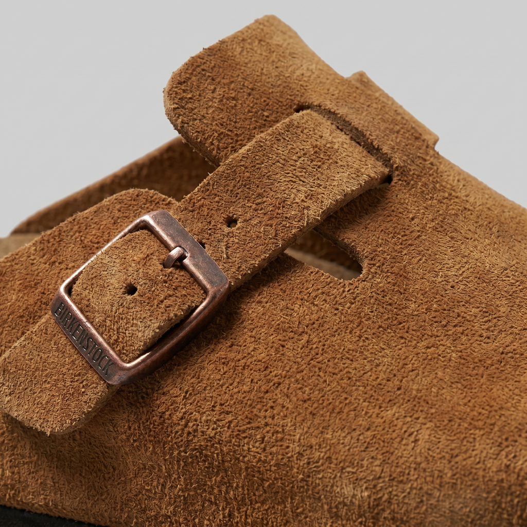 George | Elegant Buckle Strap Slippers Clog Mules