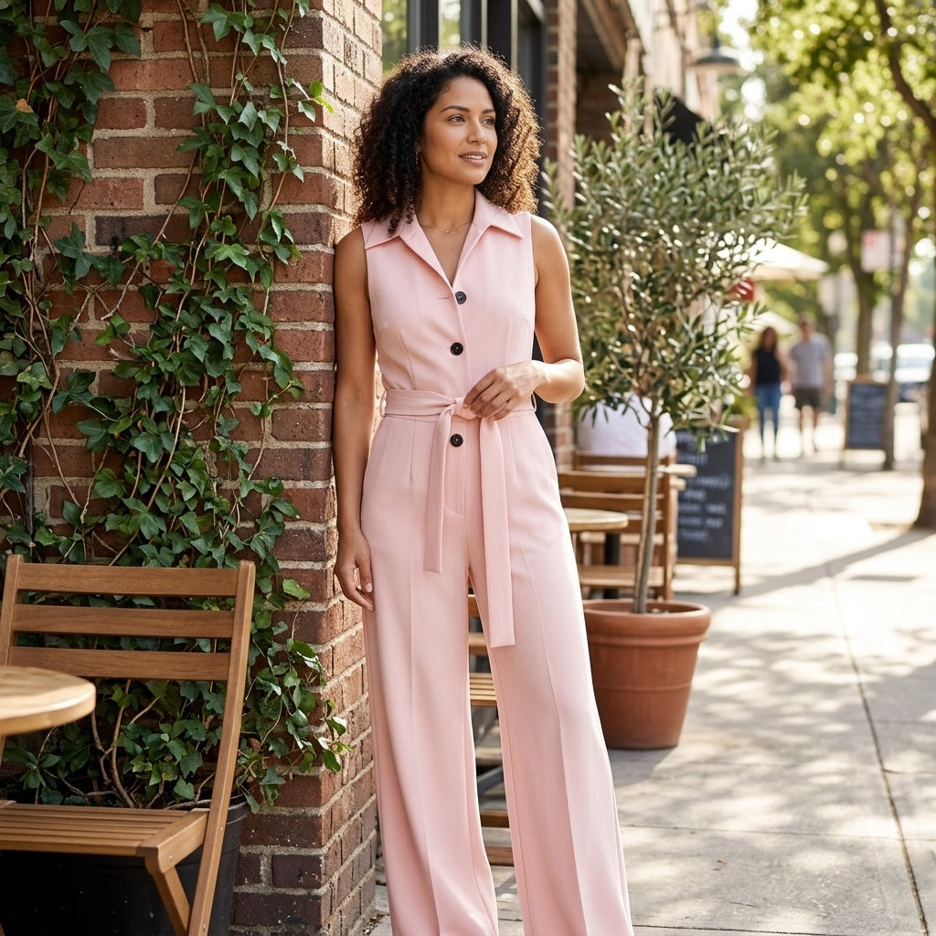 Grace | Refined Tailored Wide Leg Jumpsuits