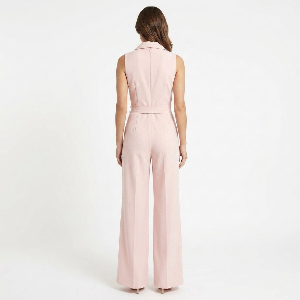 Grace | Refined Tailored Wide Leg Jumpsuits