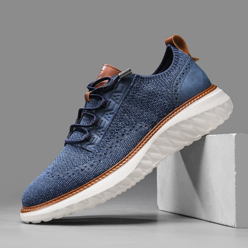 Grayson | Relaxed Knit Lace-Up Orthopedic Shoes