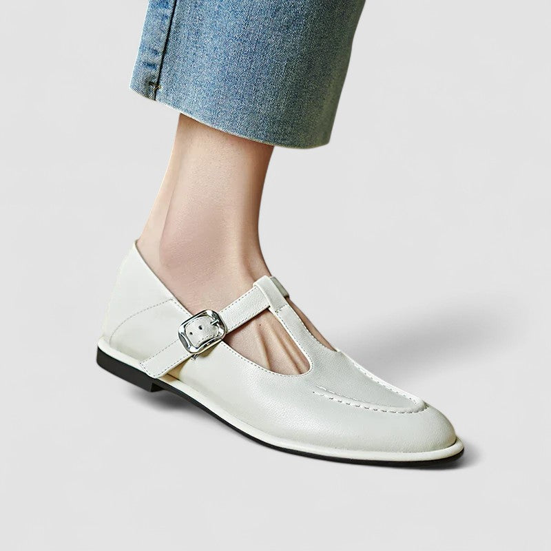 Harper | Refined T-Bar Mary Jane Flats