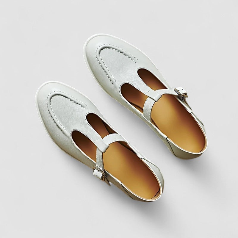 Harper | Refined T-Bar Mary Jane Flats