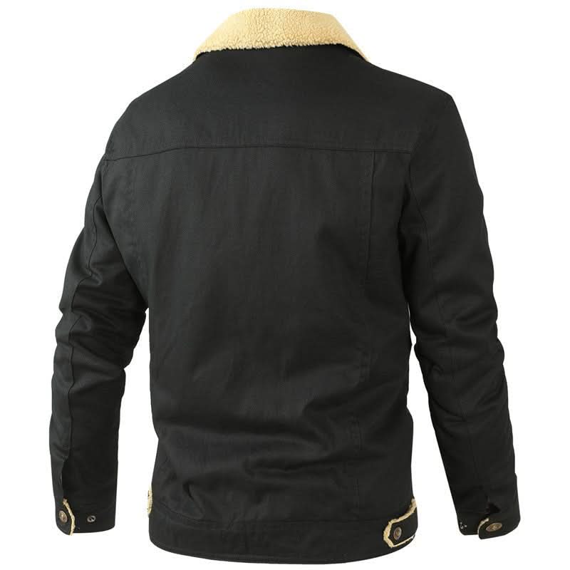 Harry | Classic Borg Collar Mens Sherpa Jacket