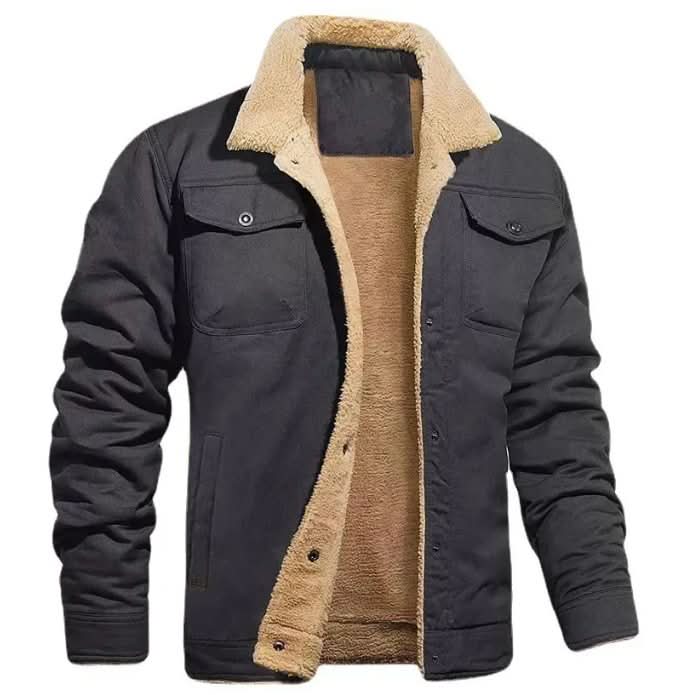 Harry | Classic Borg Collar Mens Sherpa Jacket
