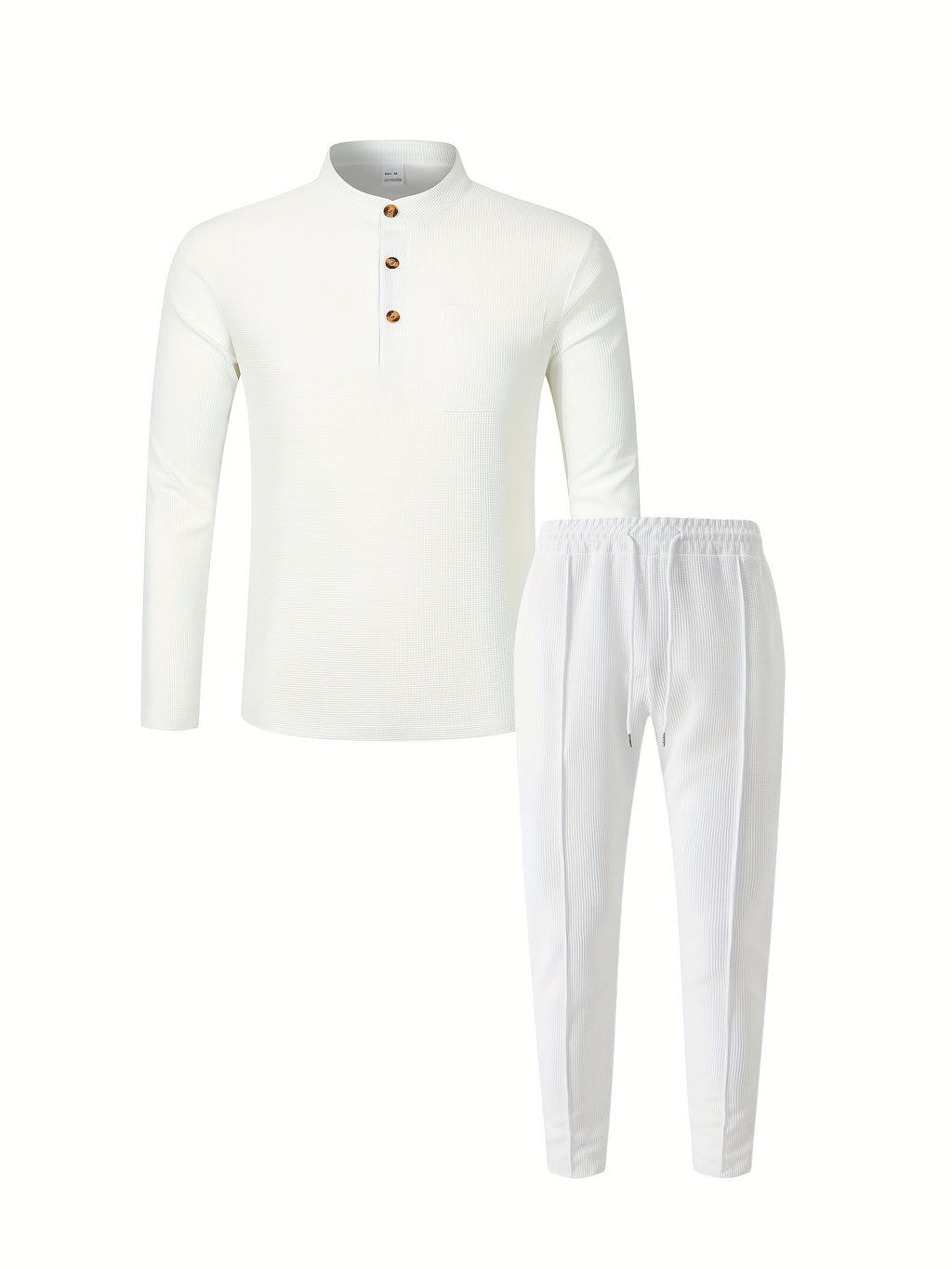 Harry | Elegant Textured Two Piece Tracksuit Set