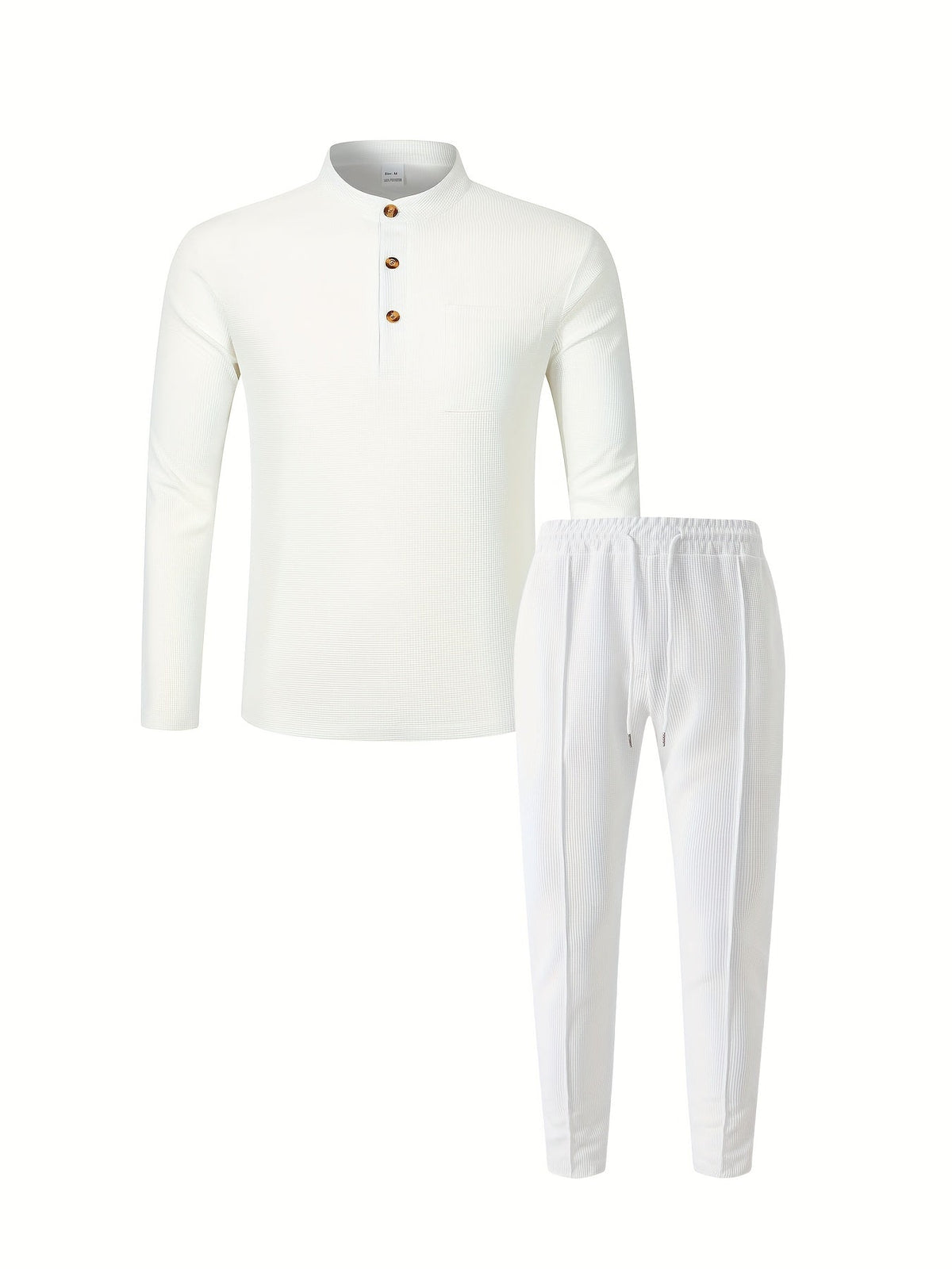 Harry | Elegant Textured Two Piece Tracksuit Set