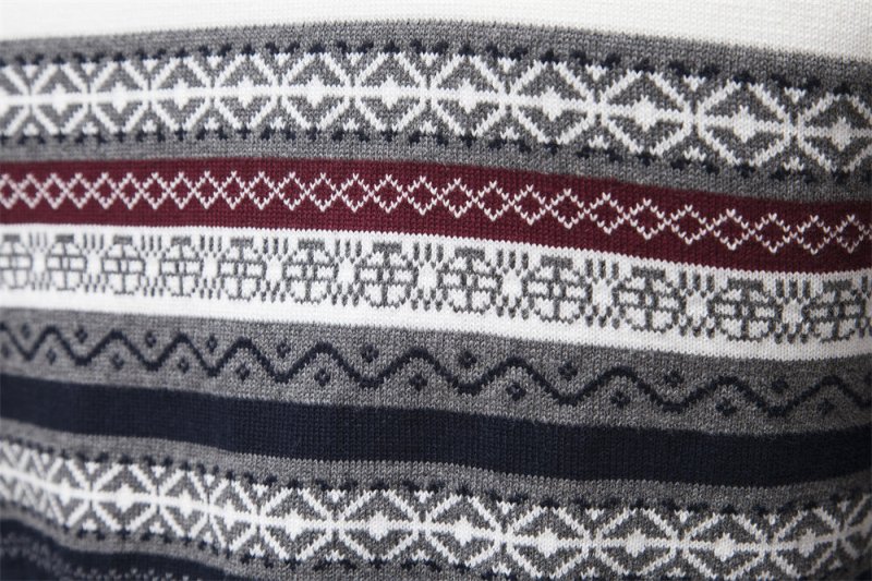 Harry | Fair Isle Half-Zip Mens Christmas Jumper