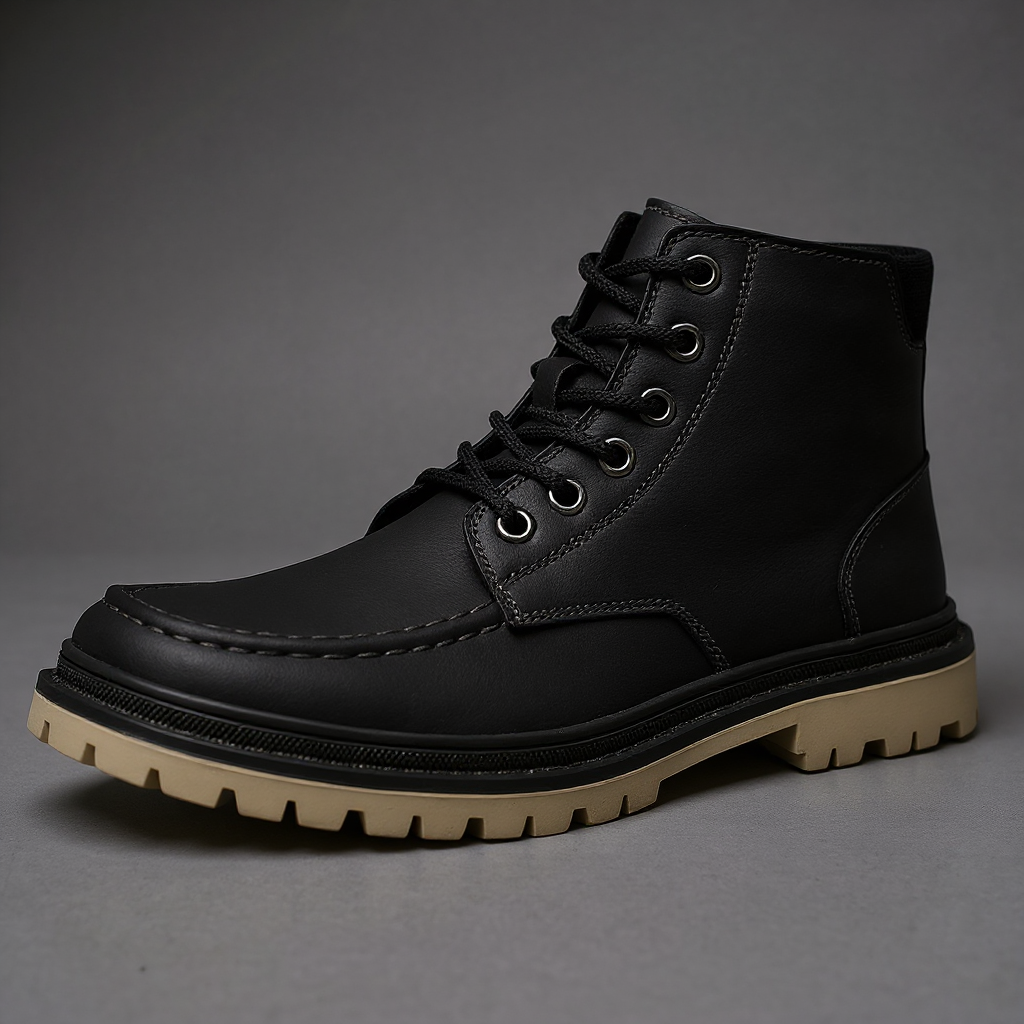 Harry | Lace-up moc toe mens boots