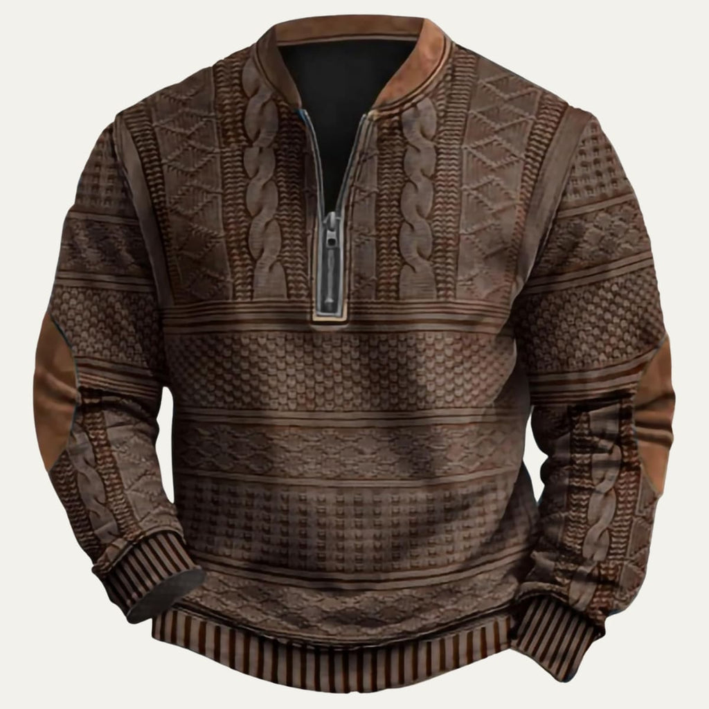 Harry | Timeless Half Zip Mens Knit Jumper