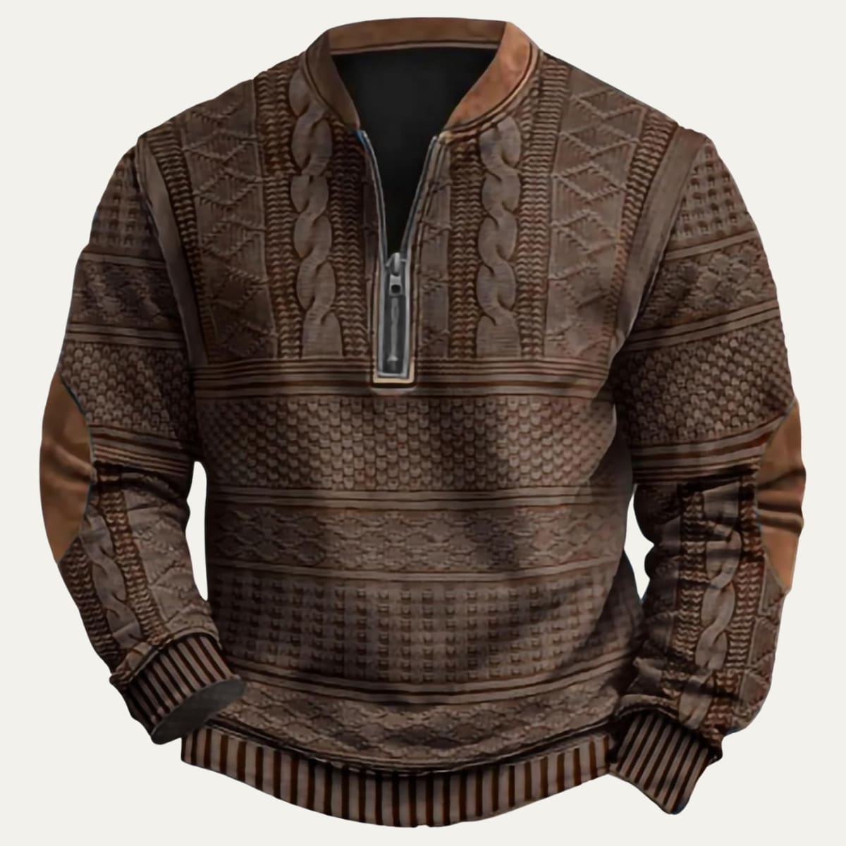 Harry | Timeless Half Zip Mens Knit Jumper
