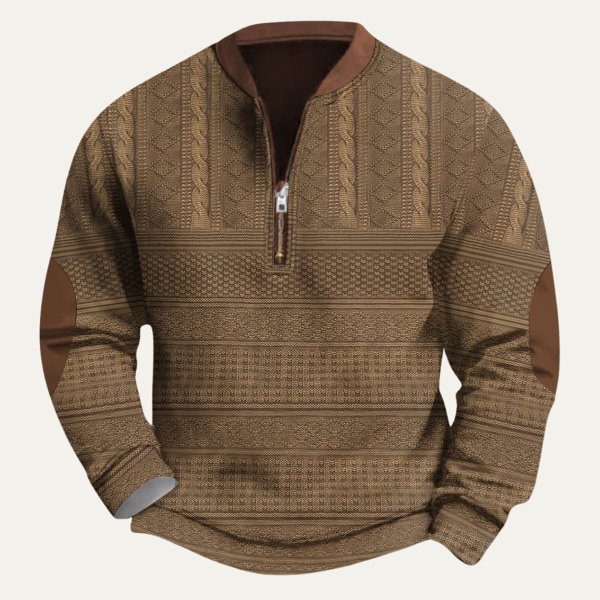 Harry | Timeless Half Zip Mens Knit Jumper