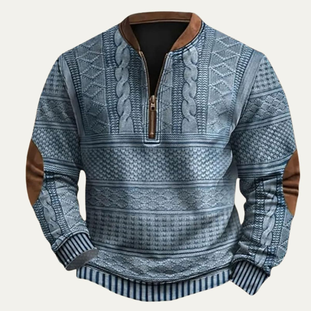 Harry | Timeless Half Zip Mens Knit Jumper
