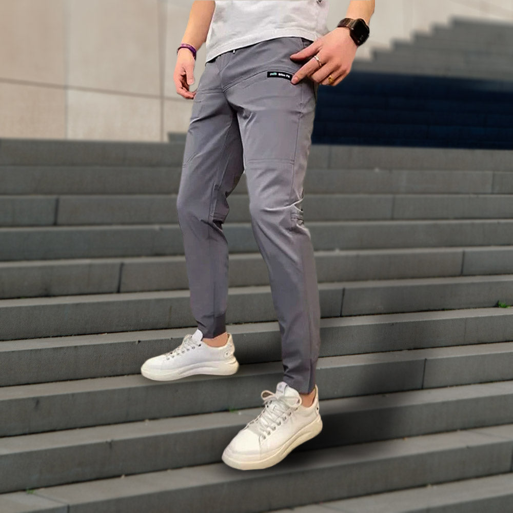 Hudson | Graceful Slim Fit Stretch Cargo Trousers