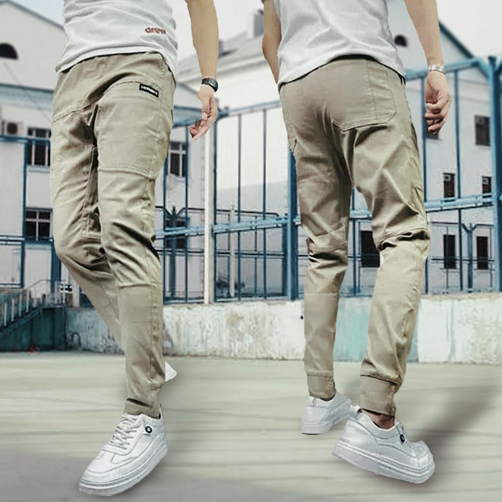 Hudson | Graceful Slim Fit Stretch Cargo Trousers
