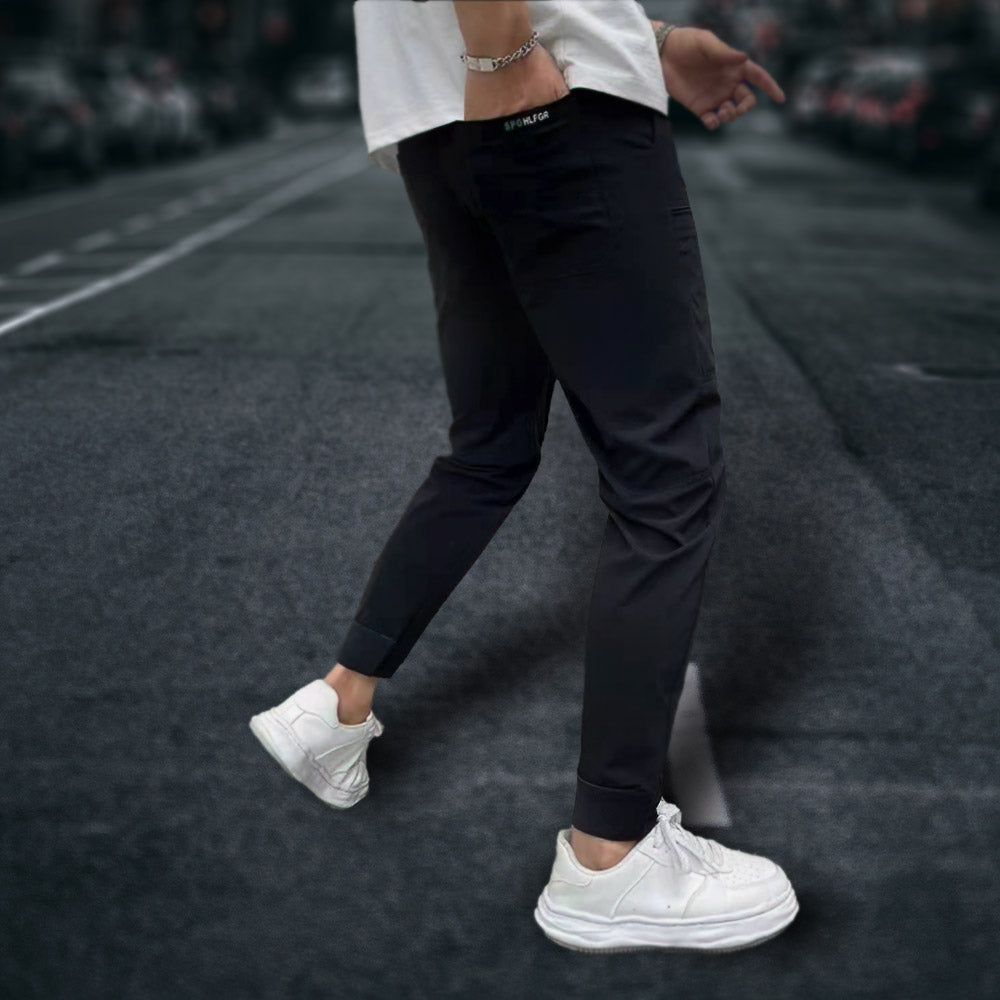 Hudson | Graceful Slim Fit Stretch Cargo Trousers
