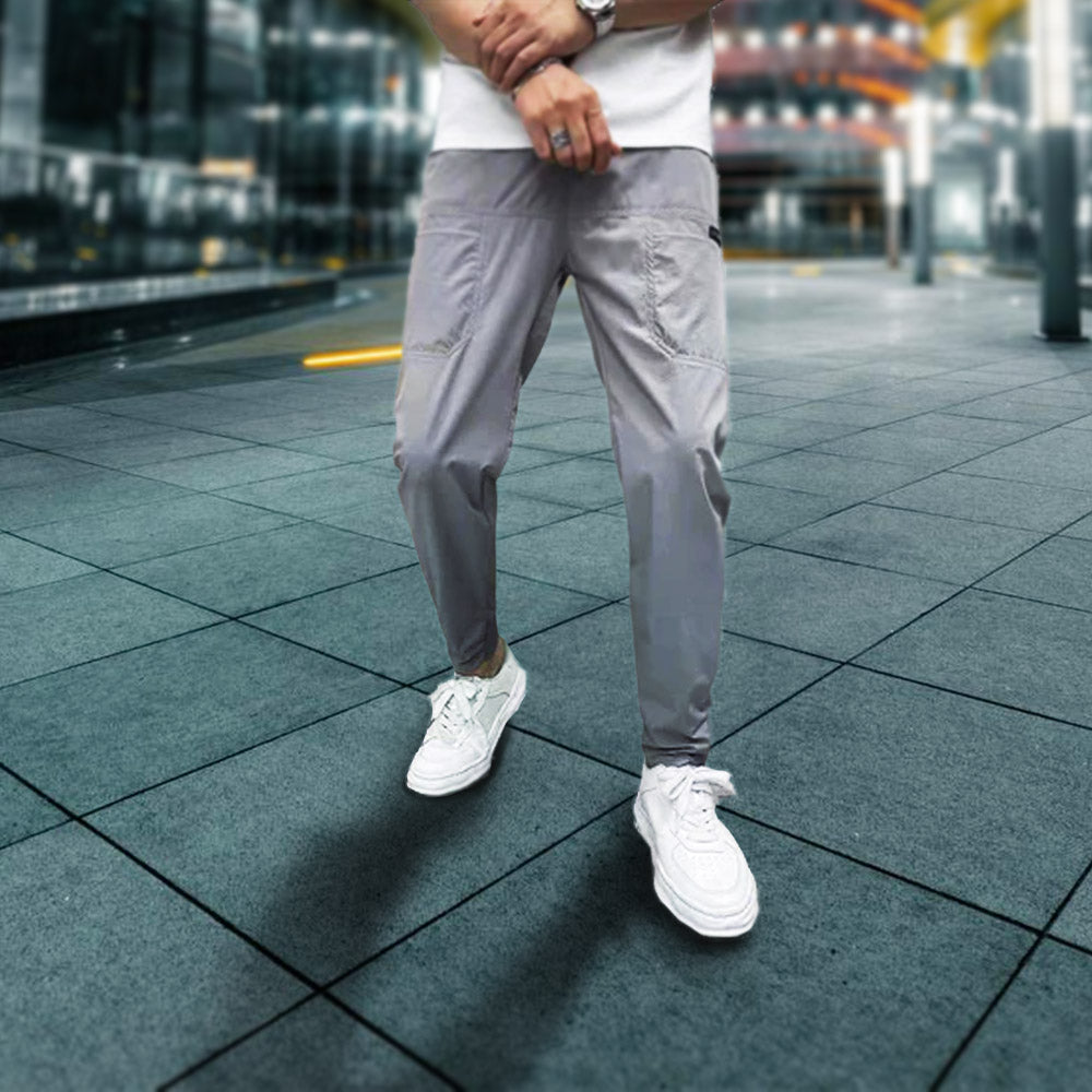 Hudson | Graceful Slim Fit Stretch Cargo Trousers