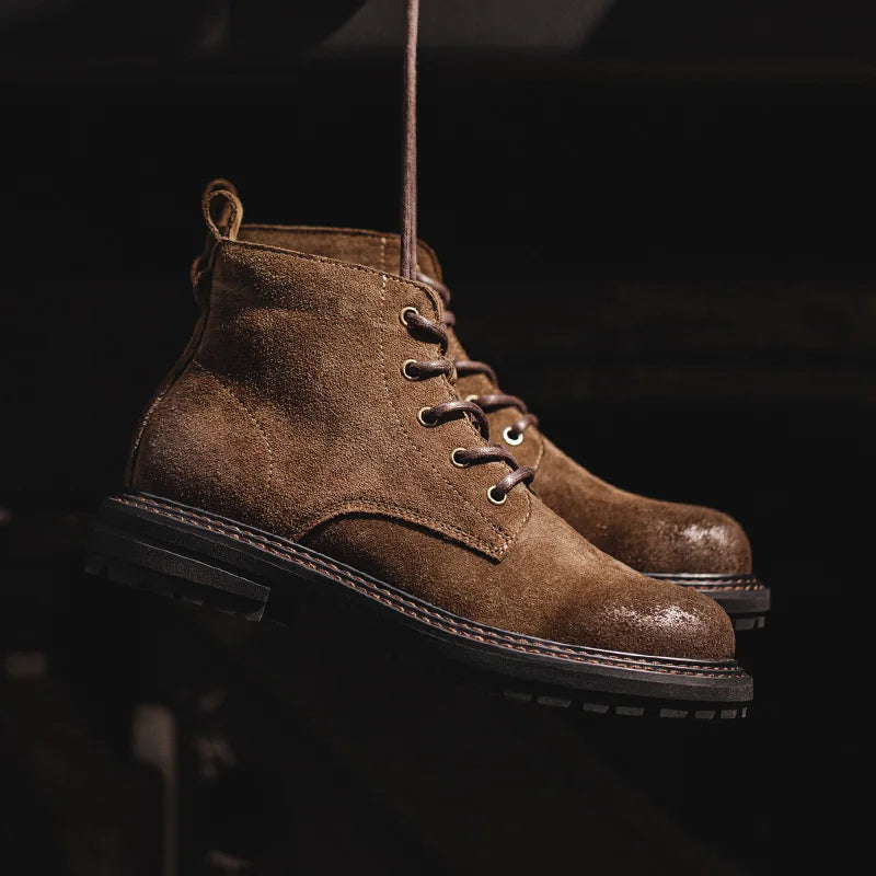 Hugo | Casual Lace-Up Ankle Mens Boots