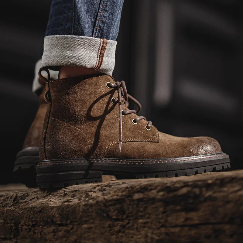 Hugo | Casual Lace-Up Ankle Mens Boots