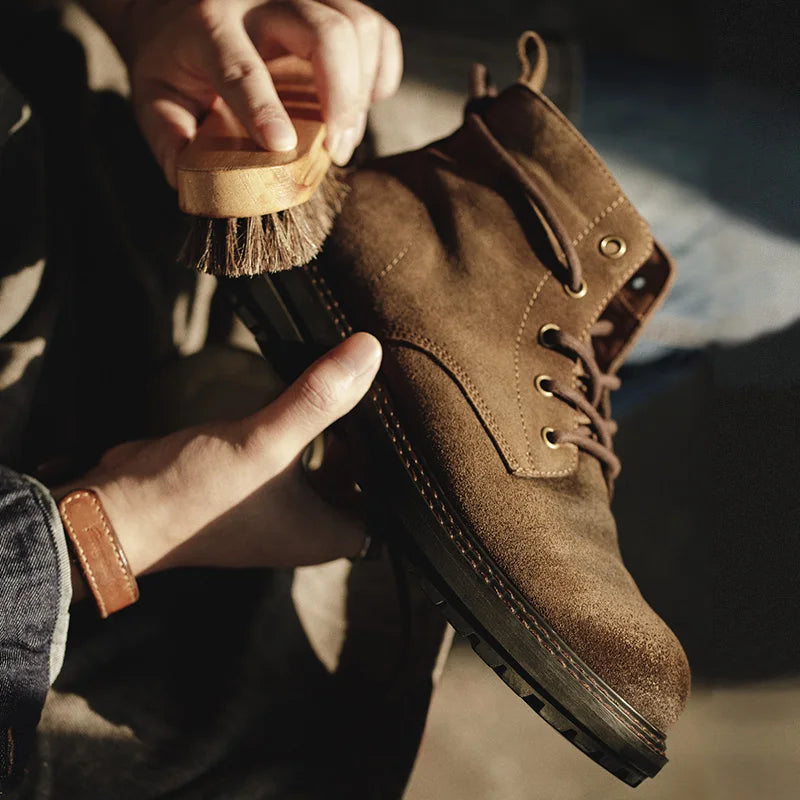Hugo | Casual Lace-Up Ankle Mens Boots