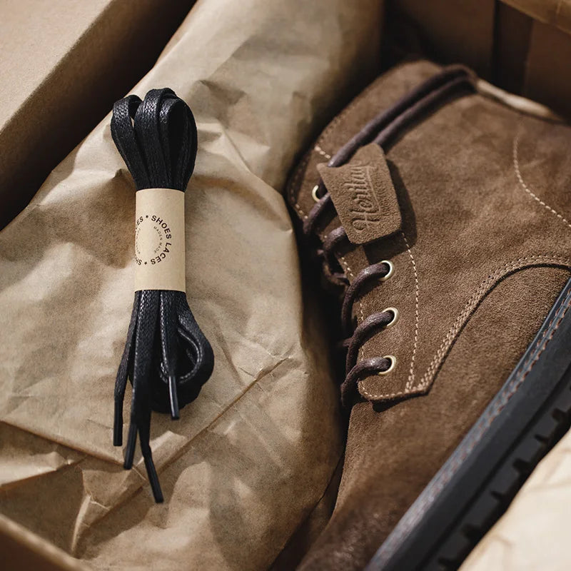 Hugo | Casual Lace-Up Ankle Mens Boots