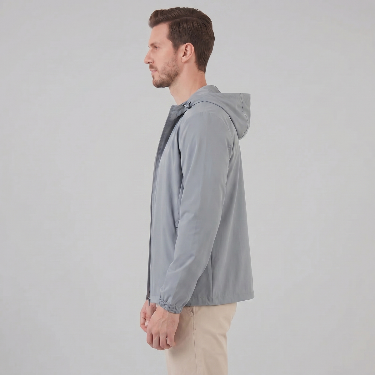 Hugo | Refined Hooded Waterproof Jacket with Zip Pockets