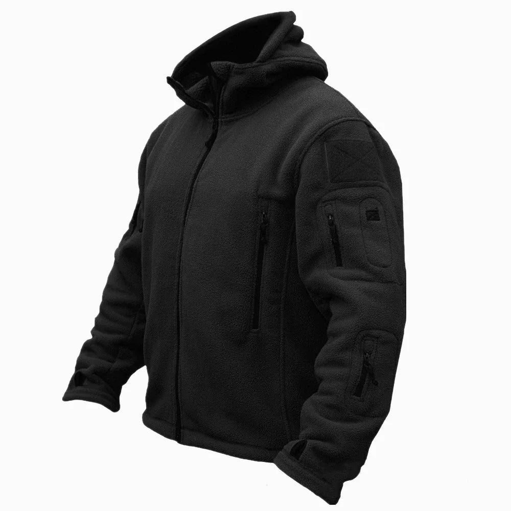 Hugo | Stylish Tactical Multi-Pocket Fleece Jacket