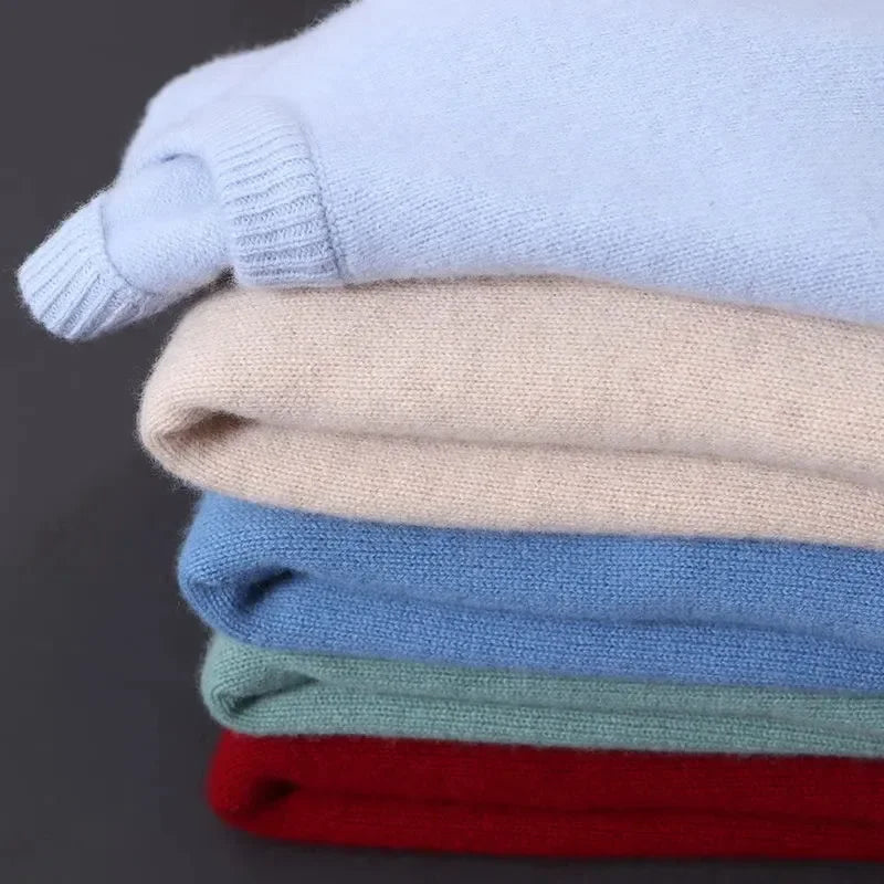 Hunter | Effortless Crew Neck Mens Knit Jumper