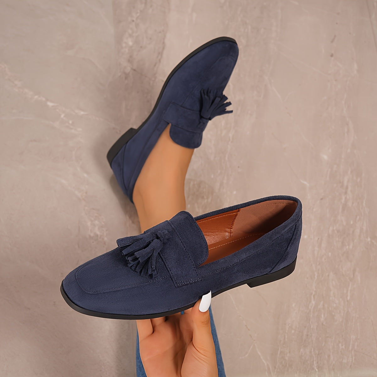 Imogen | Effortless Tasselled Loafer Orthopedic Shoes