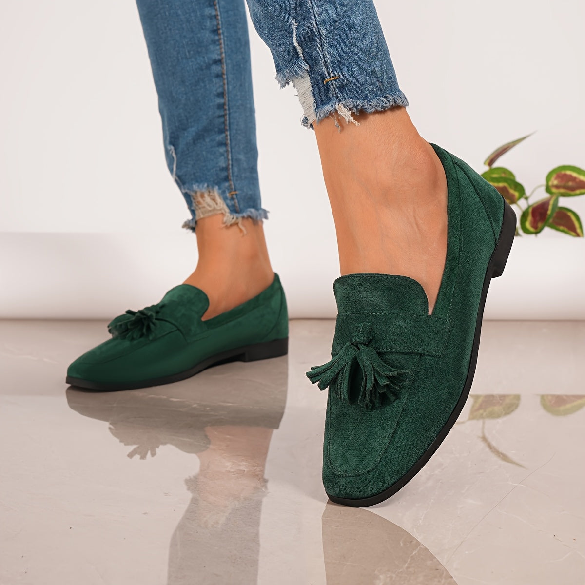 Imogen | Effortless Tasselled Loafer Orthopedic Shoes