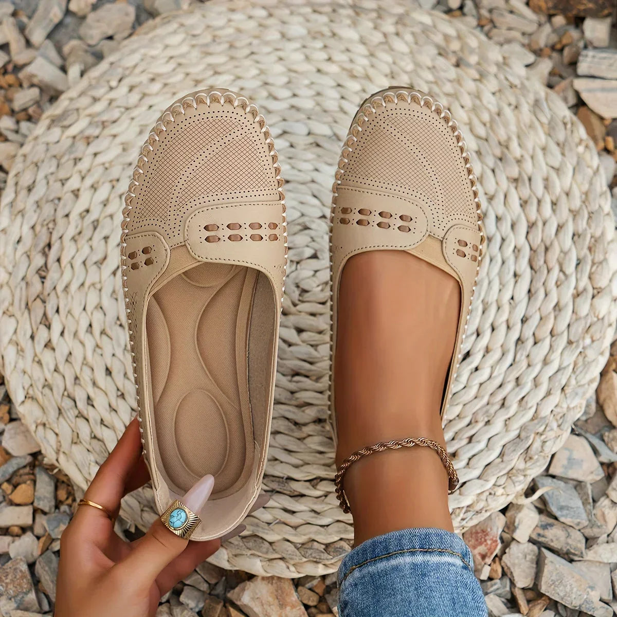 Imogen | Refined Orthopedic Slip-On Flats with Arch Support