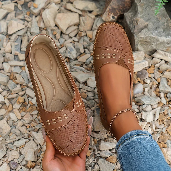 Imogen | Refined Orthopedic Slip-On Flats with Arch Support