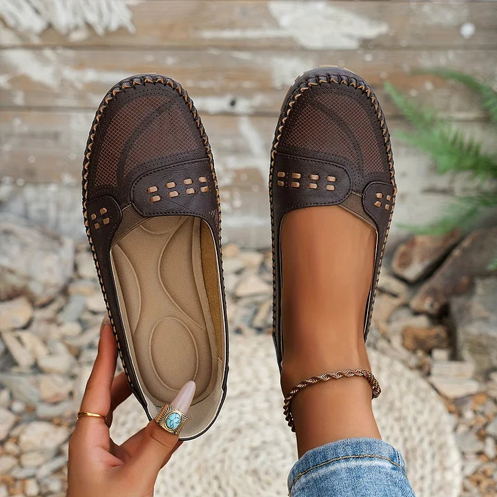 Imogen | Refined Orthopedic Slip-On Flats with Arch Support