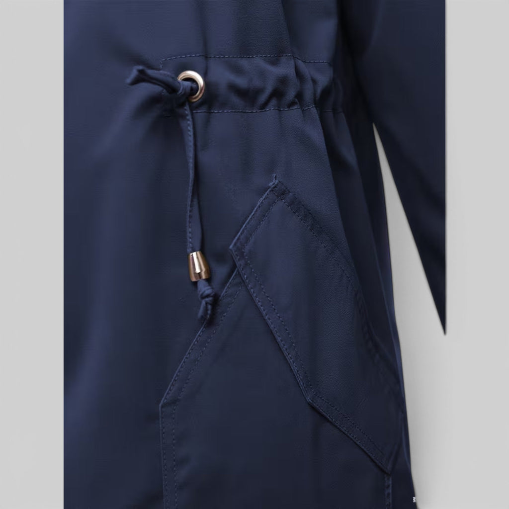 Imogen | Timeless Hooded Waterproof Jacket Trench Coat