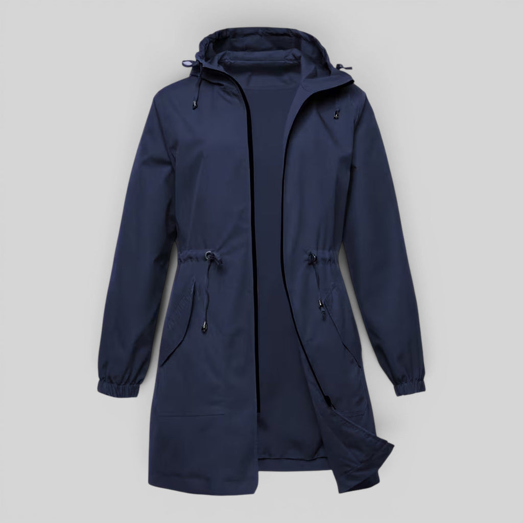 Imogen | Timeless Hooded Waterproof Jacket Trench Coat