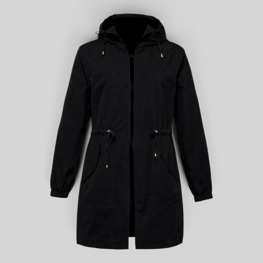 Imogen | Timeless Hooded Waterproof Jacket Trench Coat