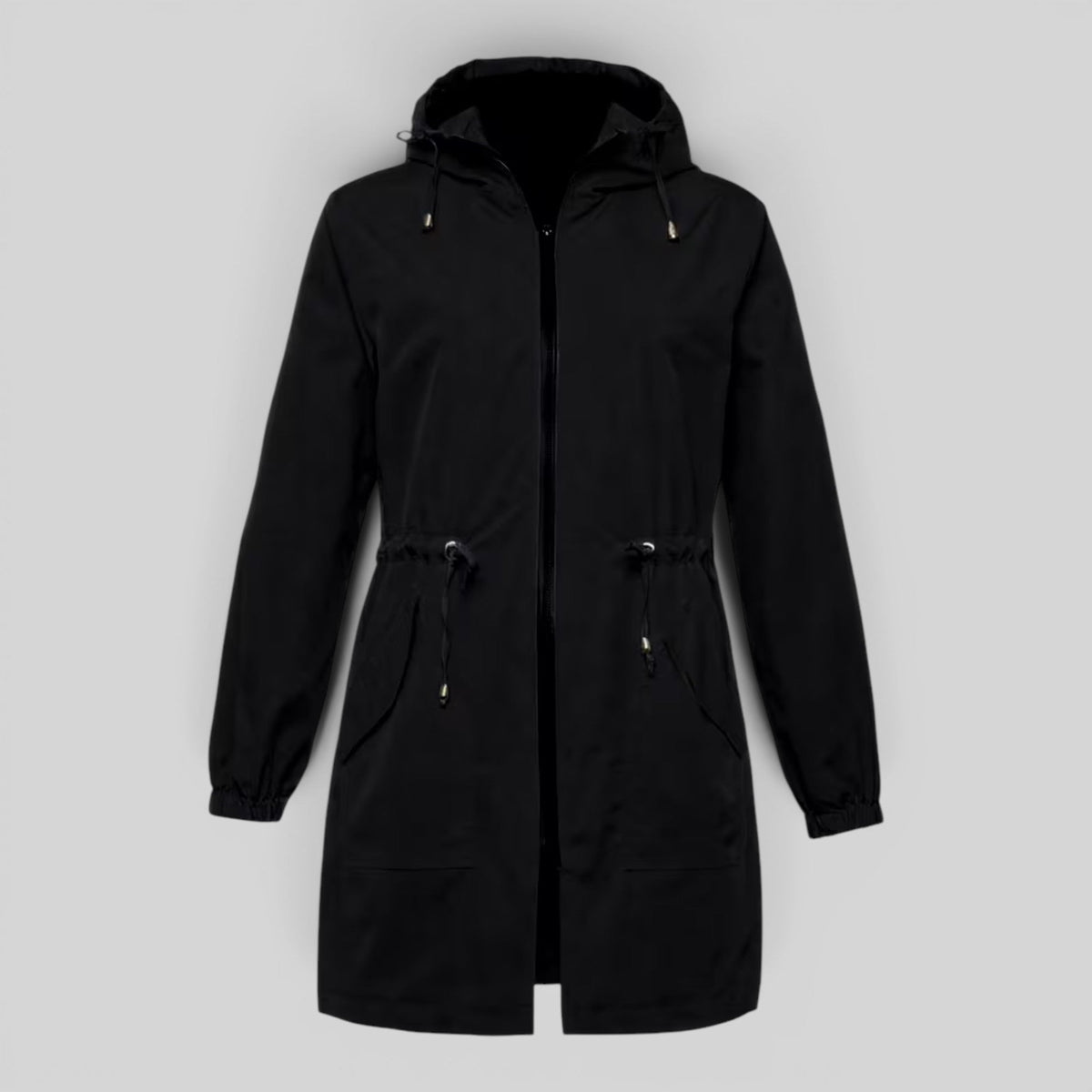 Imogen | Timeless Hooded Waterproof Jacket Trench Coat