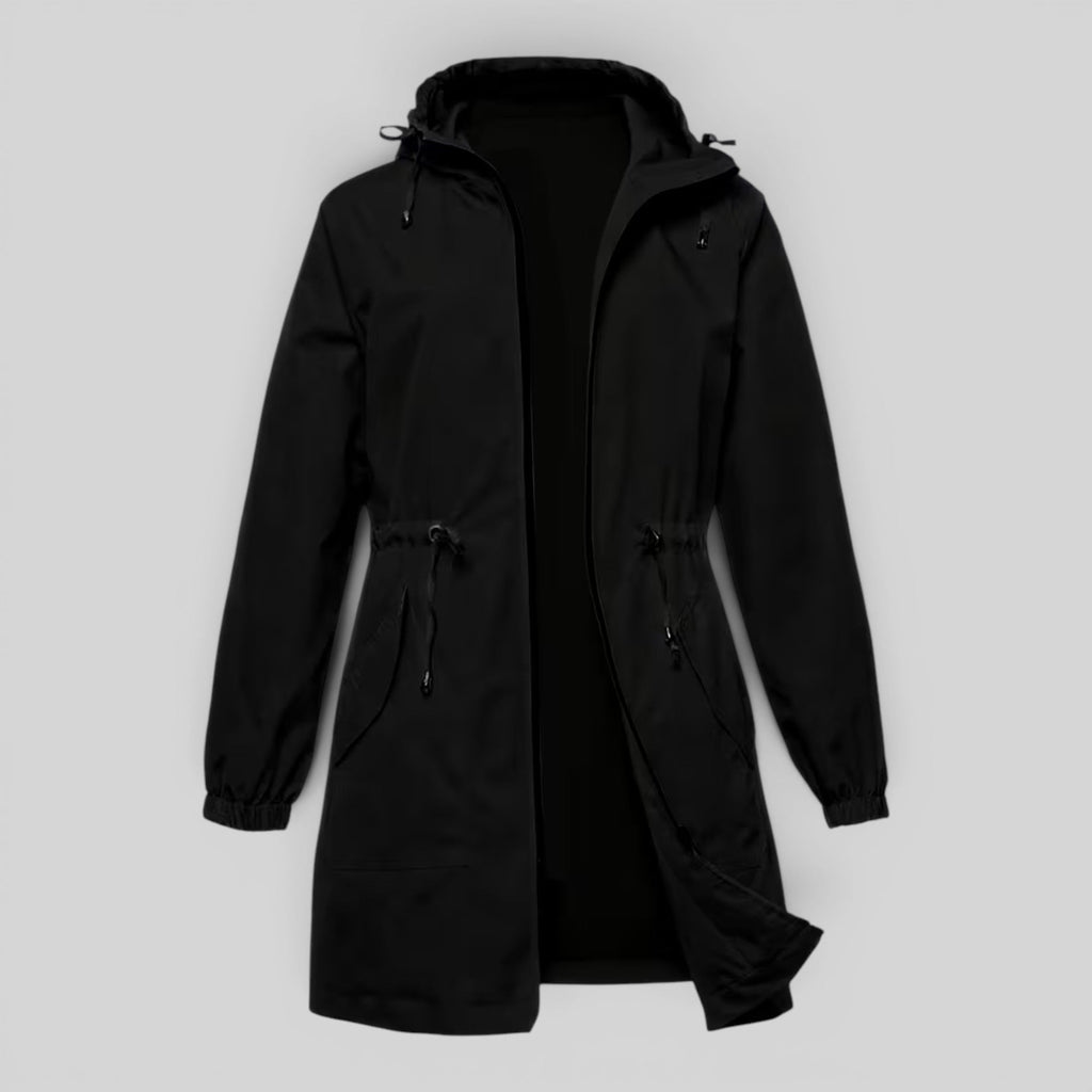 Imogen | Timeless Hooded Waterproof Jacket Trench Coat