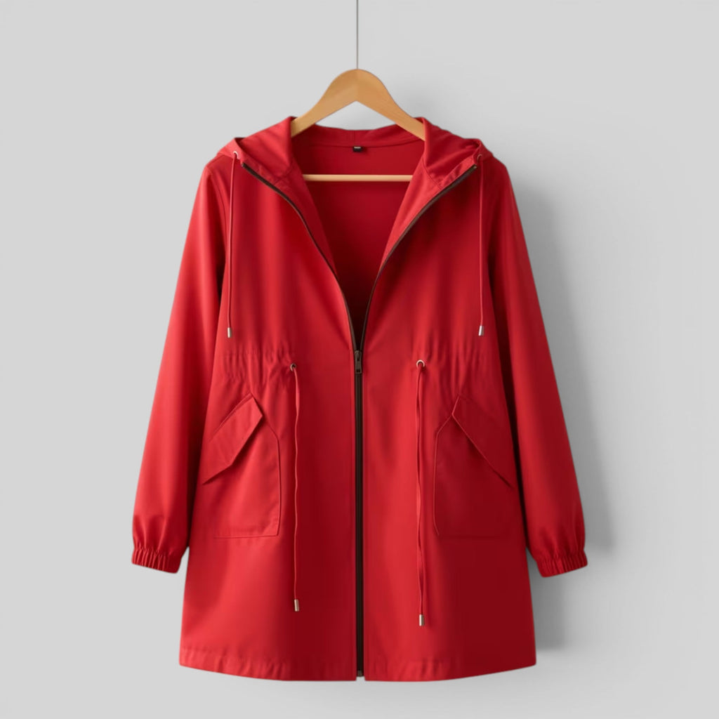 Imogen | Timeless Hooded Waterproof Jacket Trench Coat