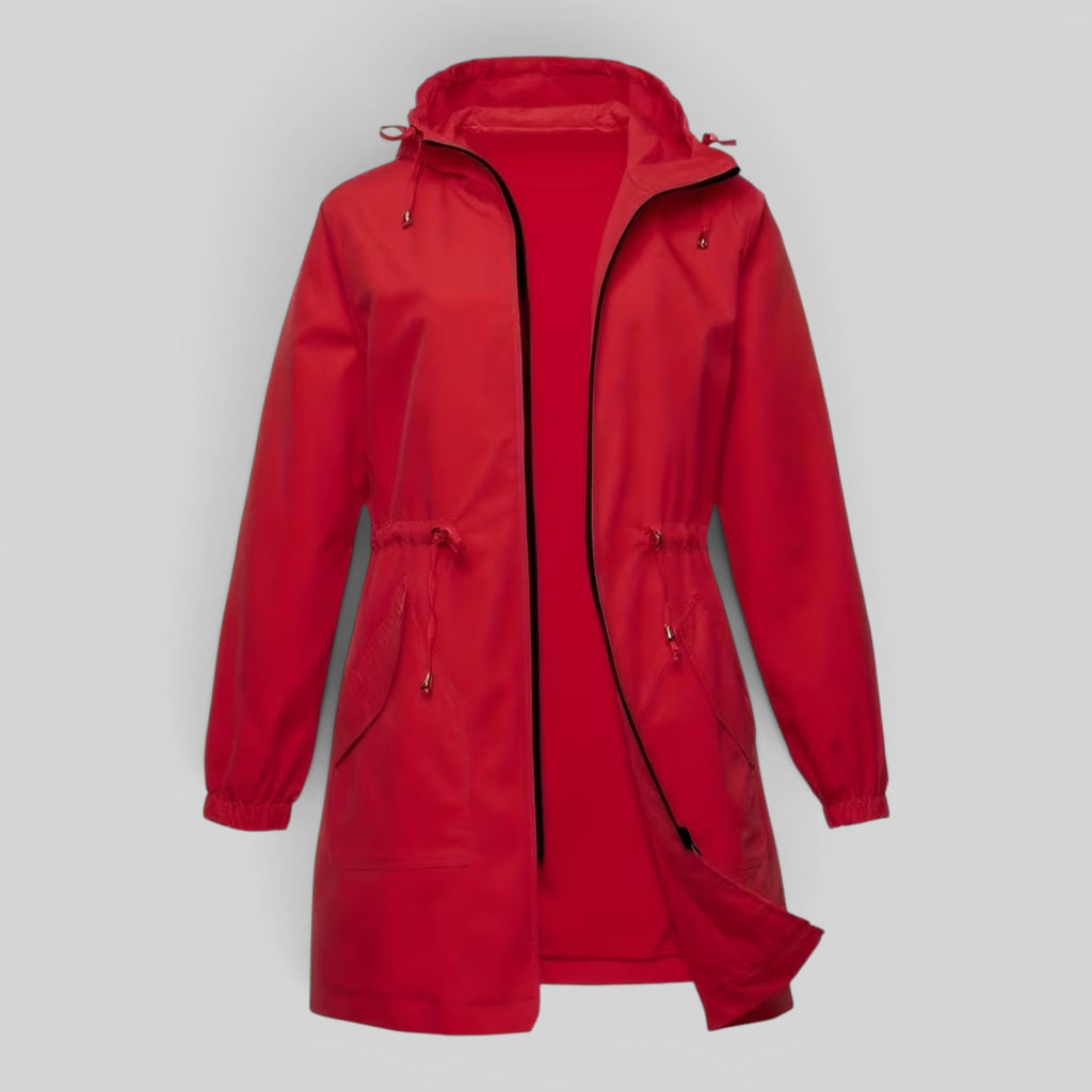 Imogen | Timeless Hooded Waterproof Jacket Trench Coat
