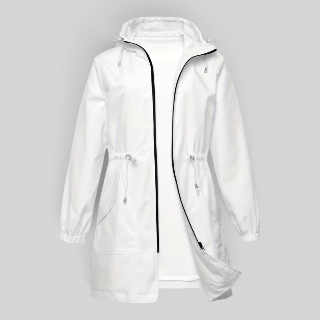 Imogen | Timeless Hooded Waterproof Jacket Trench Coat