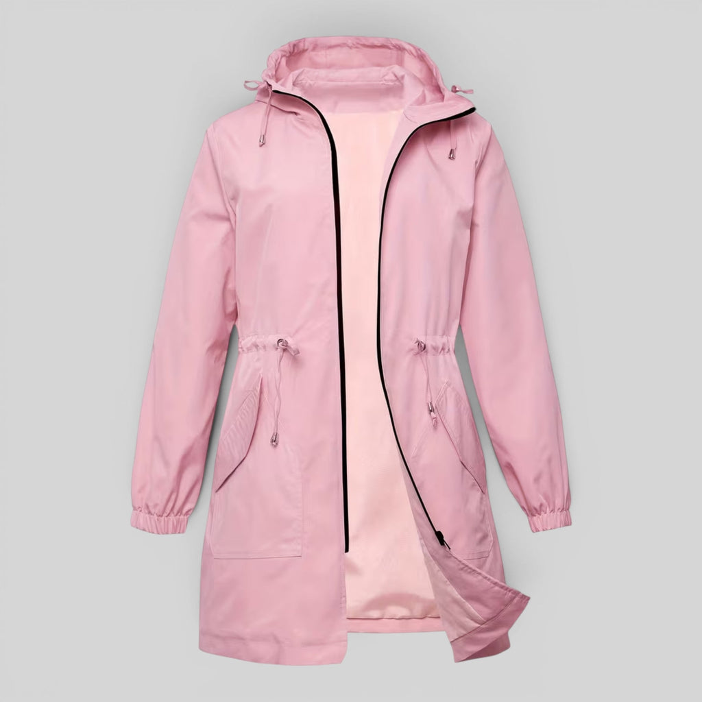 Imogen | Timeless Hooded Waterproof Jacket Trench Coat