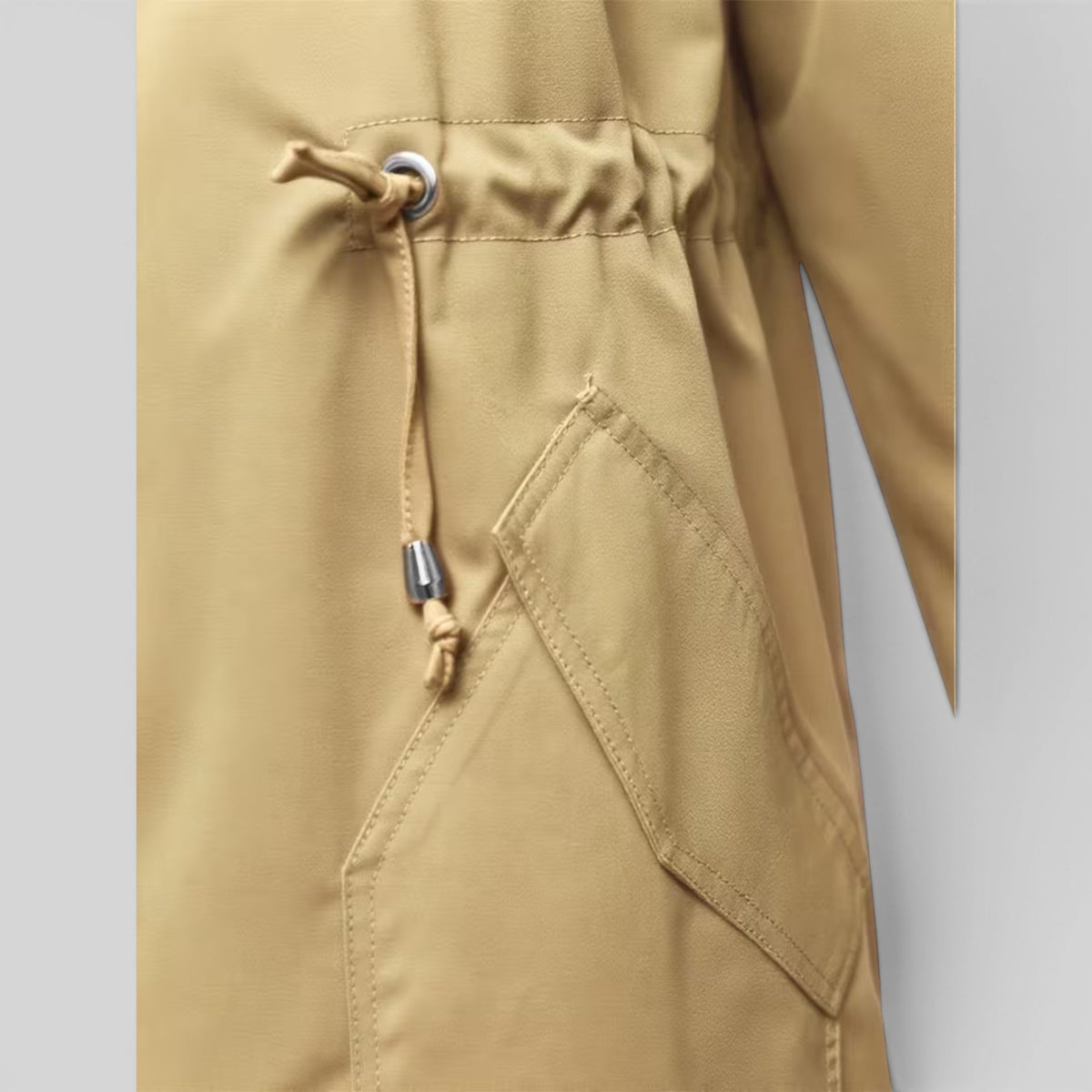 Imogen | Timeless Hooded Waterproof Jacket Trench Coat